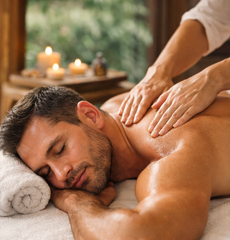 spa masaje hombre